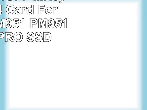 Sintech M2NGFF MKey PCIe 30 X4 Card For Samsung SM951 PM951 950 960 PRO SSD