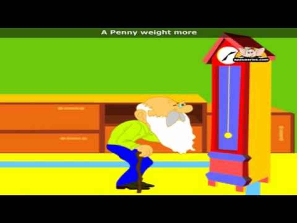 The Grandfather Clock with Lyrics Nursery Rhyme video Dailymotion