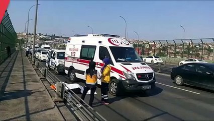 Haliç'teki Kaza, İstanbul Trafiğini Kilitledi