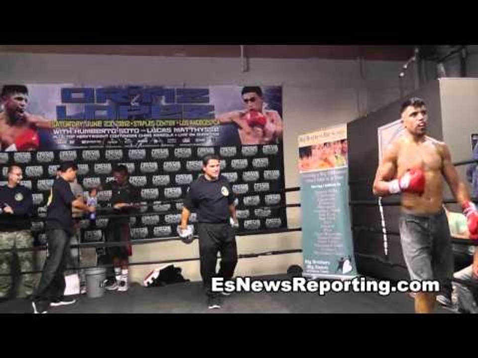 Victor Ortiz: Getting ready for War