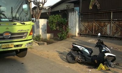 Siswa SD Pengendara Motor Tertabrak Truk Hingga Tewas
