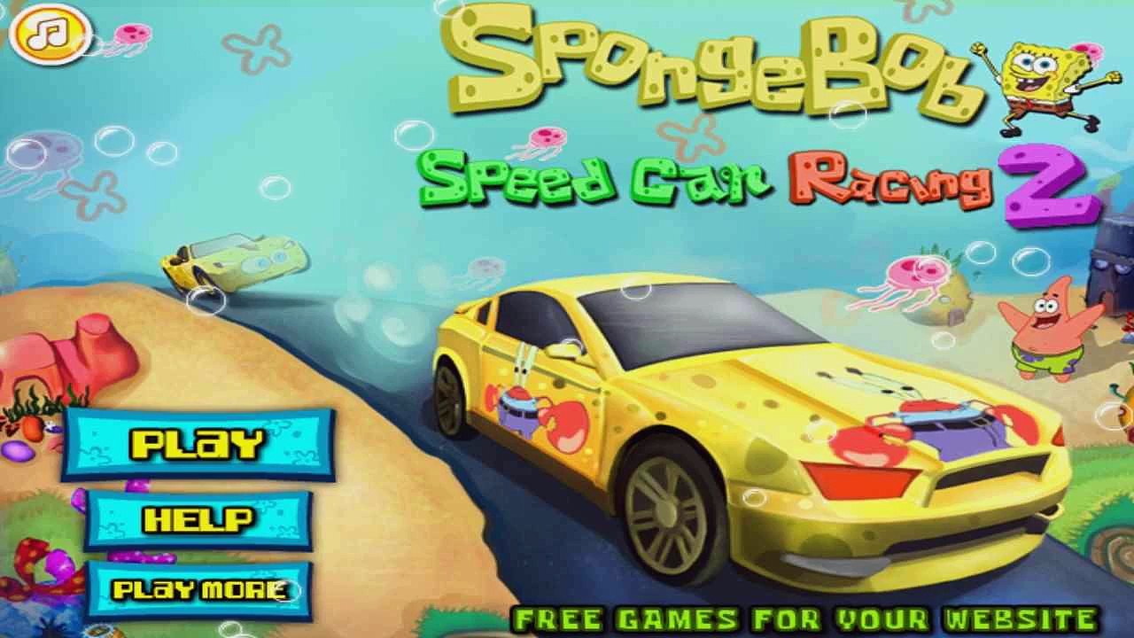 Spongebob Squarepants Car Race Games