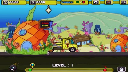Spongebob Food Transport - Spongebob Squarepants Car Game