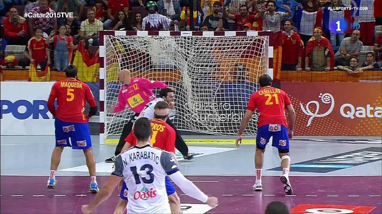 Mundial de Balonmano Catar 2015 - Semifinal - España - Francia [2 de 2]
