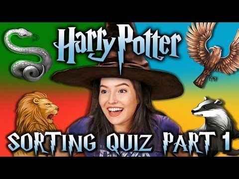 HARRY POTTER SORTING QUIZ - HOGWARTS HOUSES (React Special)