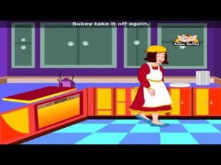 Polly Put The Kettle On with Lyrics - Nursery Rhyme