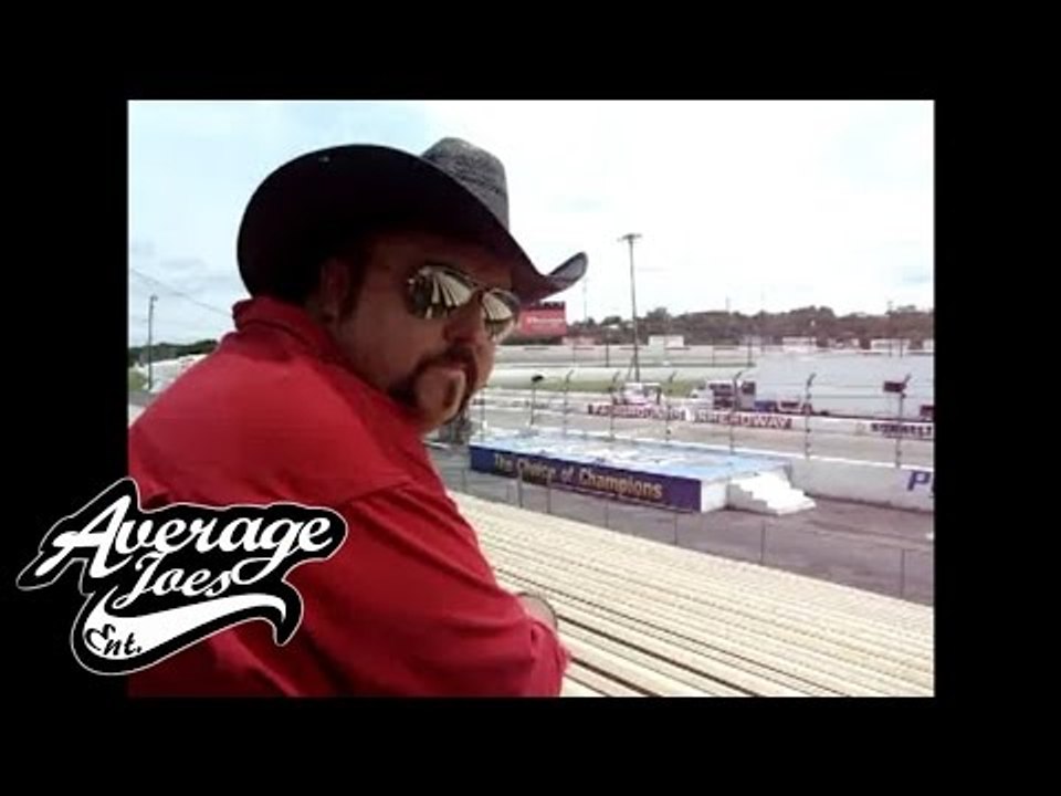 Colt Ford-photo shoot at Nashville Fairgrounds Speedway