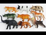 Learn Animals Names and Sounds | Toys to Real Life Animal for Kids | Fun Toddler Learn Animal