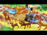 Learn Animals Names and Sounds | Wild Animals Toys for Kids | Fun Toddler Learn Animal