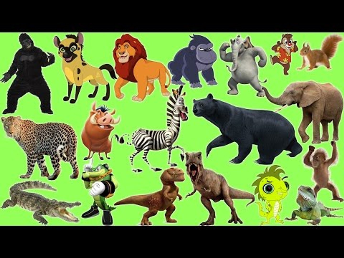 Learn Alphabet with Cartoon & Real Animals for Kids | ABC Animals Names and  Sounds - Video Dailymotion
