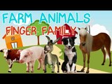 Farm Animals Finger Family | Farm Animals Nursery Rhymes for Children | Fun Toddler Learn Animal