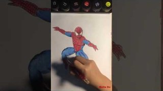 How to Draw Spiderman -Super Easy Video Lesson