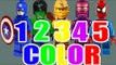 Learn Colors Numbers With Lego SuperHeroes for Kids & Toddlers! Learning Colors Video for Children!