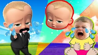 Wrong Heads Bad Baby The Boss Baby VS Masha and the Bear Finger Family Nursery Rhymes