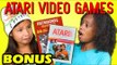 KIDS REACT TO ATARI 2600 VIDEO GAMES (E.T. and Asteroids) (Bonus #157)