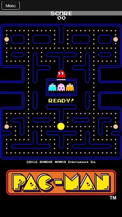 Jugando Pac man | Playing Pacman