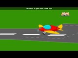 I Am A Little Aeroplane with Lyrics - Nursery Rhyme