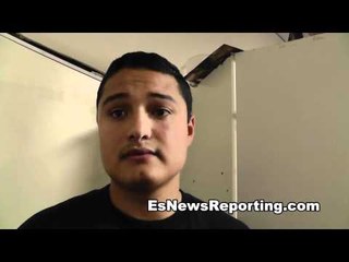 Danny Garcia Jr On Doing Mitts WIth Victor Ortiz