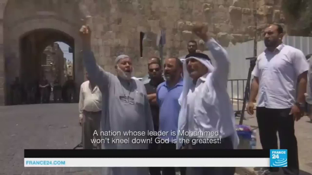 Temple Mount security protests