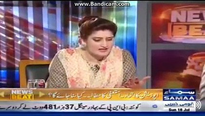 Paaras jahanzeib bashed Masahahd-ulah for saying conspiracy ........