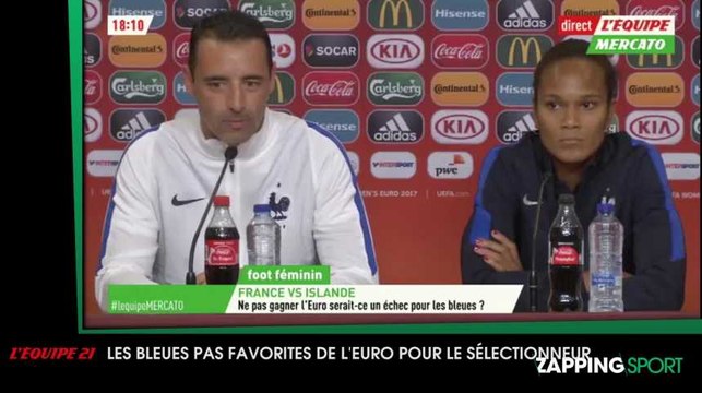 ZAP SPORT 180717 : LES BLEUES PAS FAVORITES DE L'EURO 2017