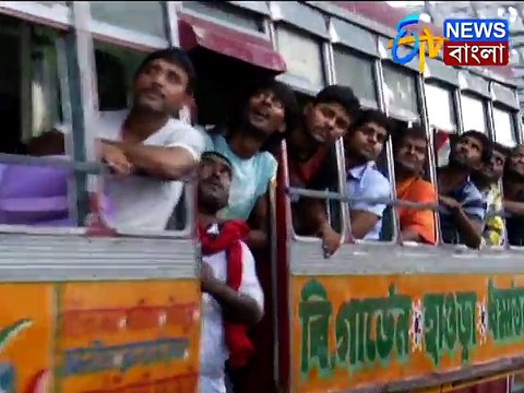 ফের হাওড়া ব্রিজের মাথায় যুবক