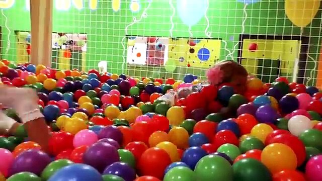 Indoor Playground Family Fun Play Area for kids playing & Baby Nursery Rhymes Song