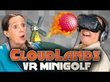 CLUBBING WITH ELDERS!!! - Elders Play VR MINIGOLF - HTC Vive (Elders React: Gaming)