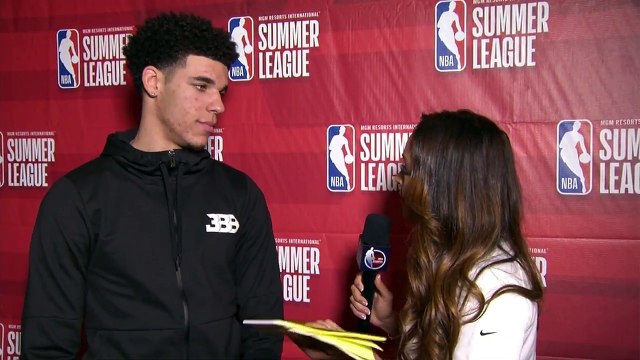 【NBA】Lonzo Ball on Not Playing Today Lakers vs Blazers July 17, 2017 Final 2017 NBA Summer League