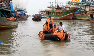 Pasca-Terbakarnya Kapal di Pati, Sungai Juwana Bisa Dilewati
