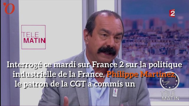 Le lapsus de Philippe Martinez sur la ministre du Travail