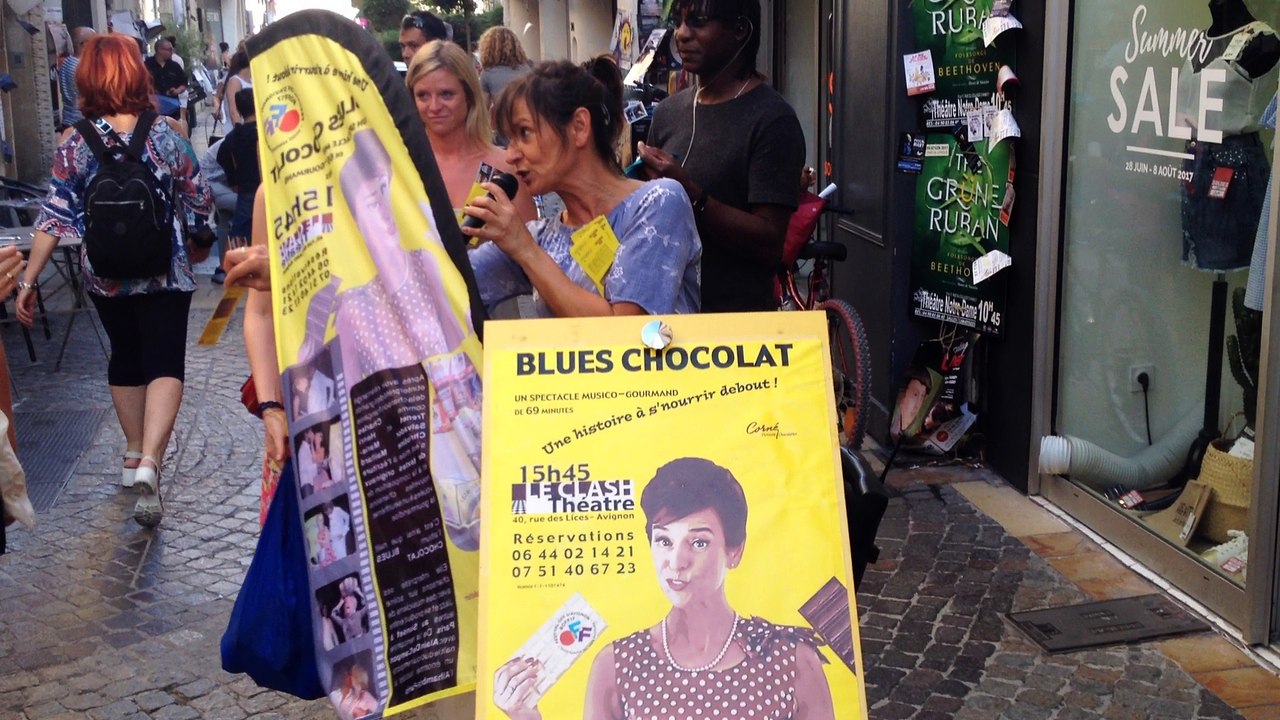 Marie-Christine Maillard chante à Avignon