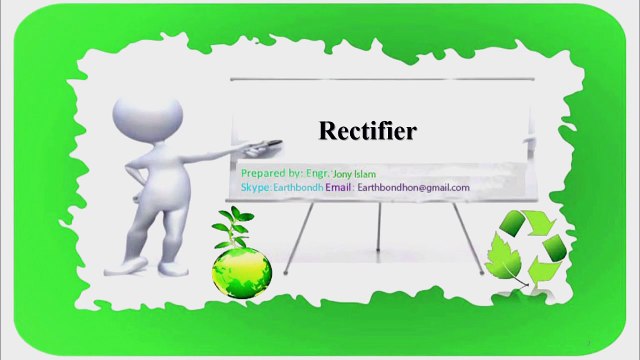 What is a Rectifier? | Bridge Rectifier Animation | Rectifier half and full wave