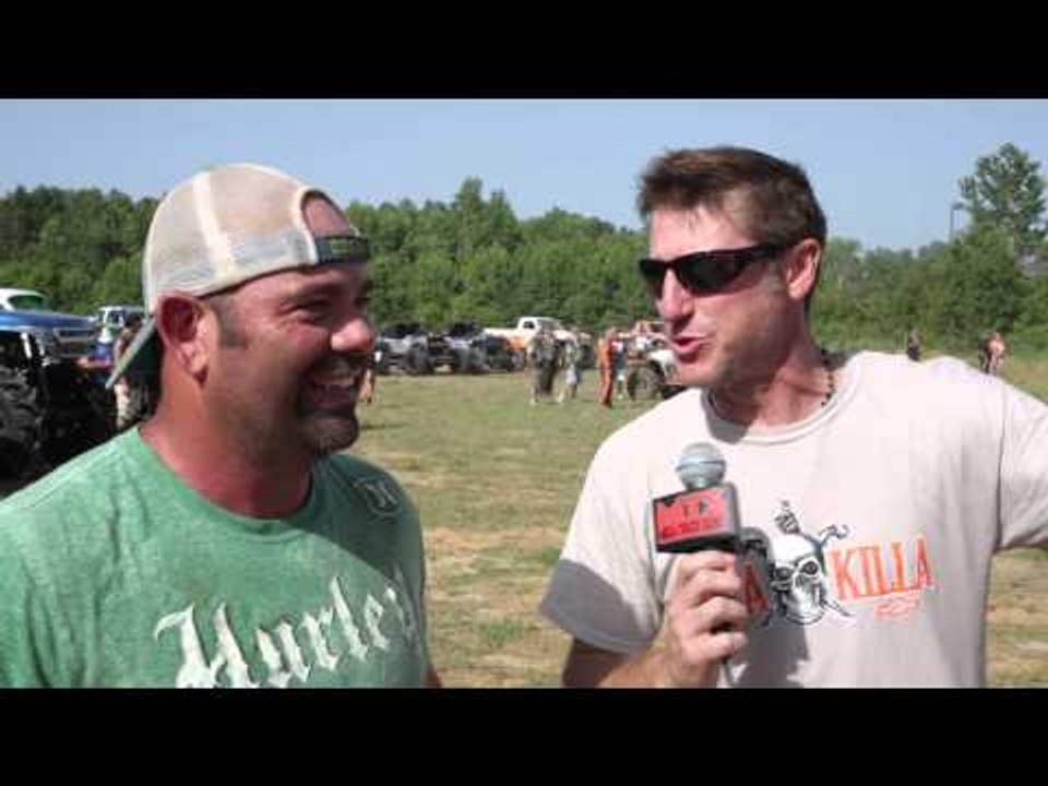 Something Sick (Ryan Camp) - Post Run 1 Interview at Twitty's Mud Bog (2015)