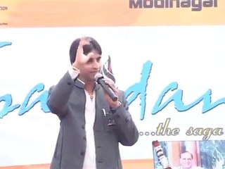 Dr. Kumar vishwas at IIT Delhi