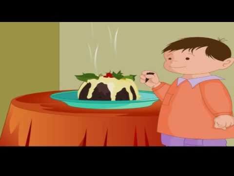 Christmas Pudding with Lyrics - Nursery Rhyme‬