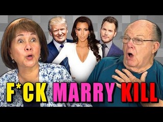 ELDERS PLAY F*CK MARRY KILL (REACT Special)