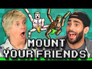 MOUNT YOUR FRIENDS! (Adults React: Gaming)