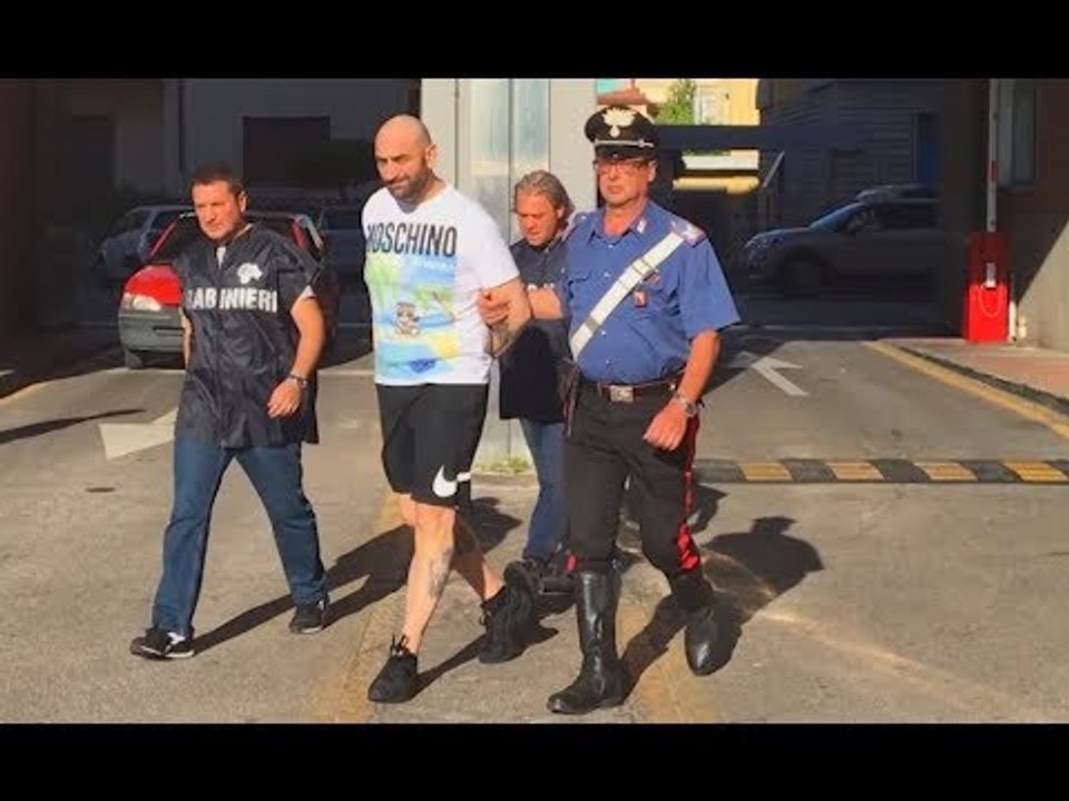 Napoli - "Genny la Carogna" arrestato per traffico di droga (17.07.17)