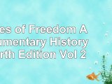 Read  Voices of Freedom A Documentary History Fourth Edition  Vol 2 d545246f