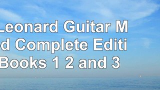 Read  Hal Leonard Guitar Method Complete Edition Books 1 2 and 3 69f0a3e0