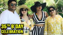 Priyanka Chopra Parties With A SHARK And STINGRAY On Her 35th Birthday