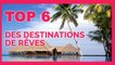 Top 6 des destinations de rêves des étudiants en vacances