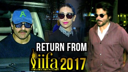 Saif Ali Khan, Karisma Kapoor And Many Celebs Return From IIFA 2017 New York