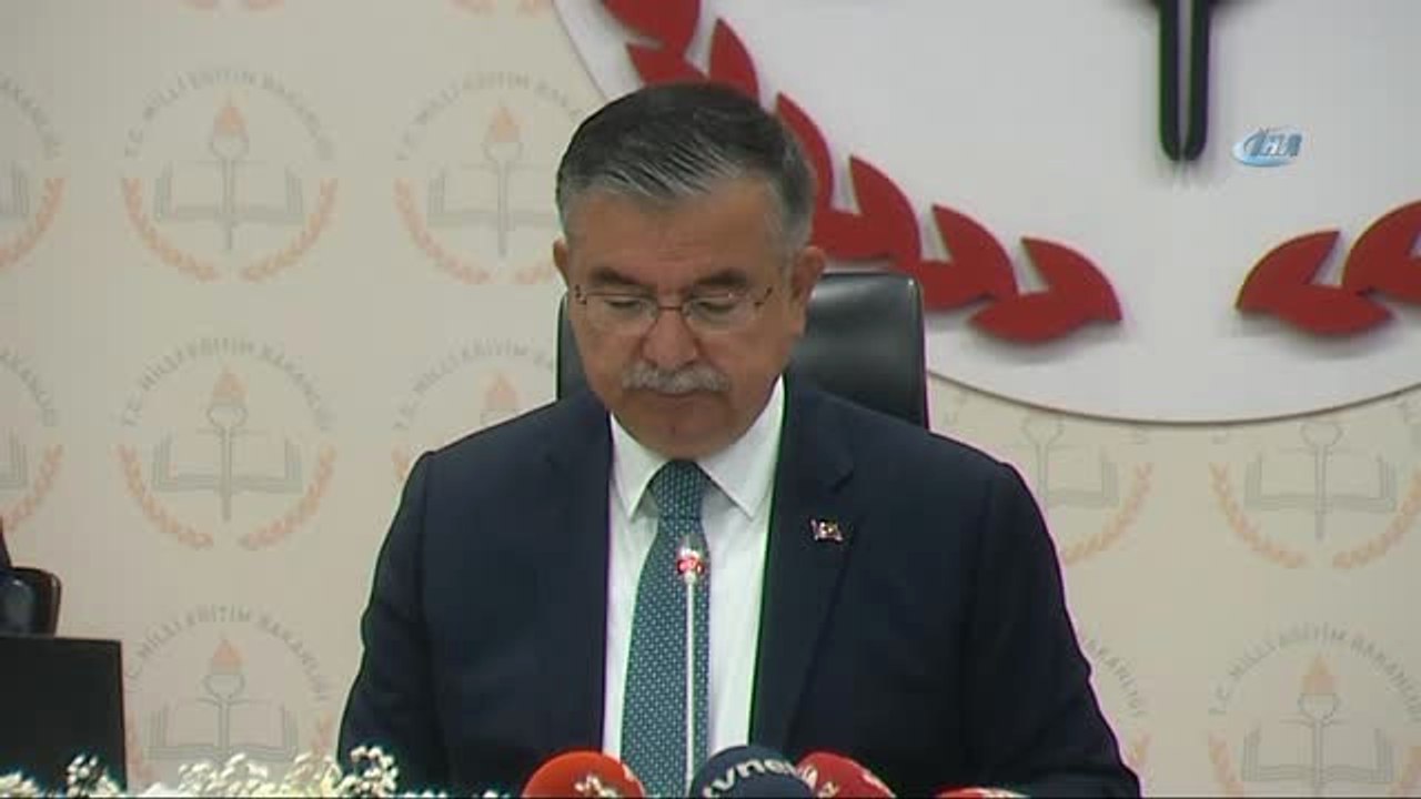 Bakan İsmet Yılmaz: "I·lkokul ve Ortaokul Du"Zeyinde 17, Lise Du"Zeyinde 24, İmam Hatip Ortaokulu...