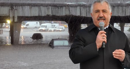 Sel Sonrası Ulaştırma Bakanı'ndan Açıklama: Bu Bir Afettir, Zarar Karşılanacak
