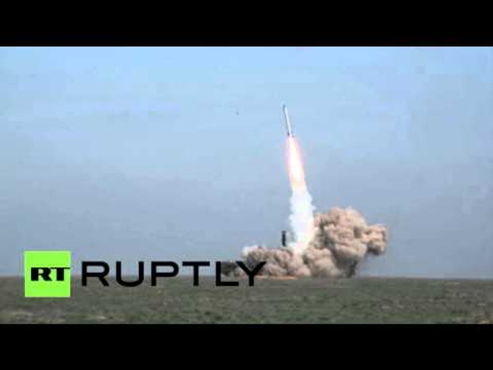 RAW: Video of Russian Iskander-M missile successful test-firing released