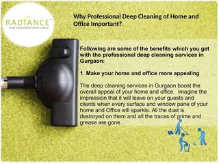 Why Deep Cleaning Services Necessary?