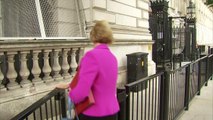 Ministers arrive at Downing Street for a meeting about leaks