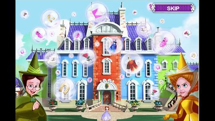 Bulle dessin animé Anglais première pour Jeu dans enfants film porter secours le le le le la sofia royal disney